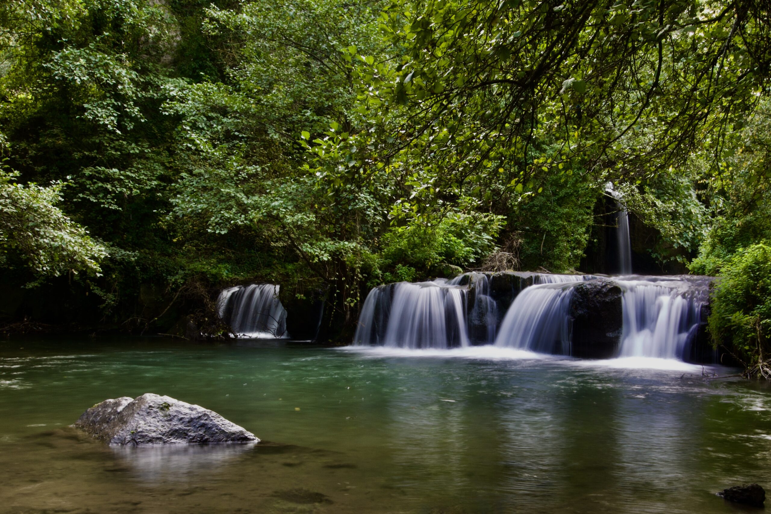 Le cascate di Montegelato nella Valle del Treja