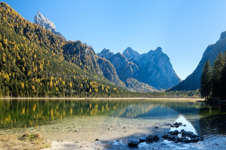 Magnifico panorama sul Lago di Dobbiaco